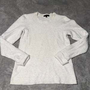 Banana Republic Wool Blend Crewneck Sweater in Oatmeal Heather XL